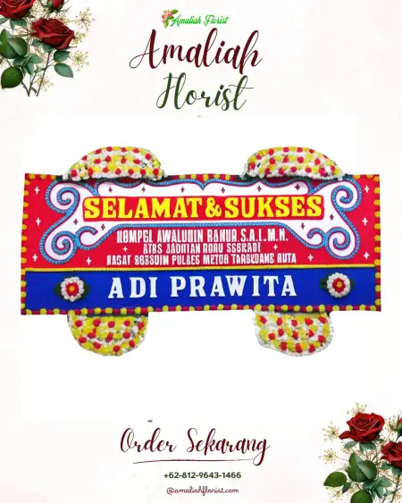 Papan Bunga Ucapan Selamat Gadang